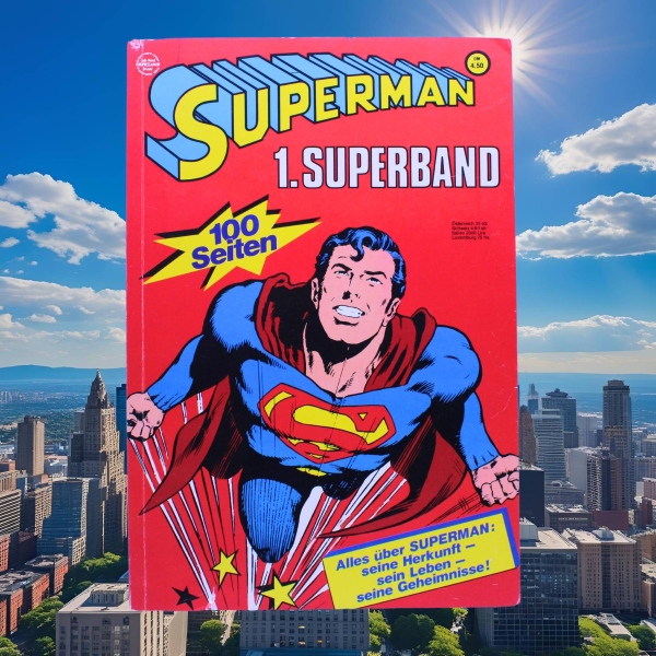 Superman 1. Superband 1978 Ehapa 100 Seiten Top Zustand | Hoppla-Stuff